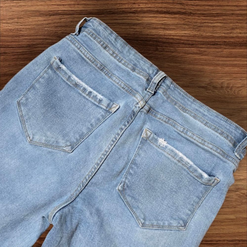 Kensie Savannah High Rise Flare Stretch Jeans - Picture 5 of 8